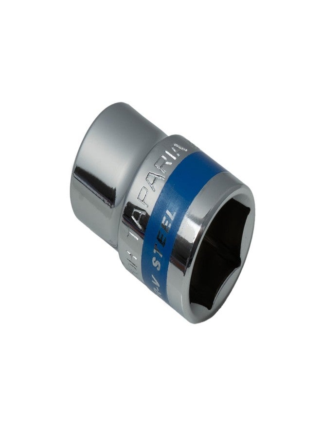 تاباريا مفتاح ربط مربع من تاباريا مقاس 1/2 بوصة (20، 21 مم) - مفتاح سداسي أو ذو 6 نقاط للصواميل والبراغي القياسية، متوافق مع مفاتيح الربط، ومقابض L، والمفاتيح الكهربائية - مناسب لأعمال السيارات والميكانيكا في ورش الصيانة المنزلية. - Image 5